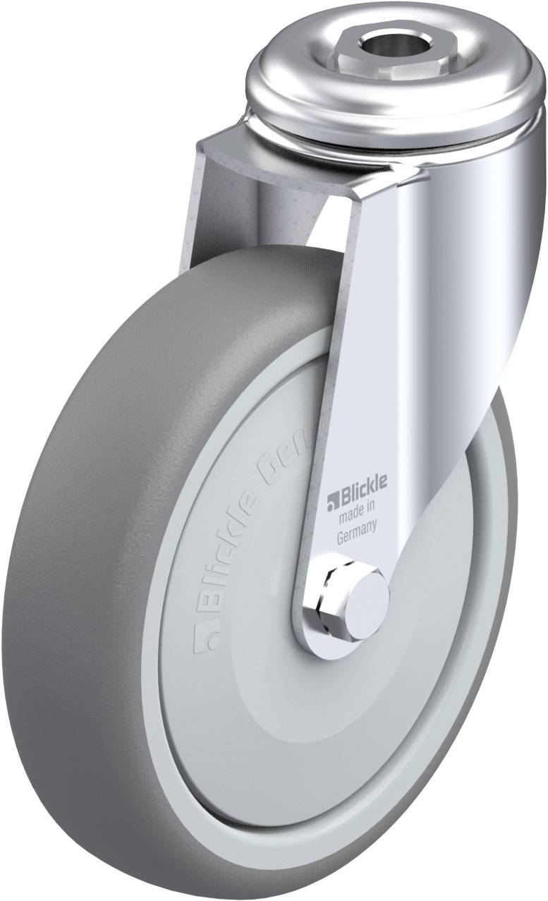 Blickle 575076 LKRA-TPA 126KF Kółko skrętne Średnica koła: 125 mm Maksymalne obciążenie: 120 kg 1 szt. - obrazek 1