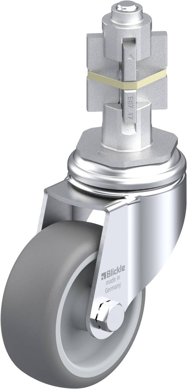 Blickle 645614 LKRA-TPA 80G-11-E17 Kółko skrętne Średnica koła: 80 mm Maksymalne obciążenie: 100 kg 1 szt. - obrazek 1