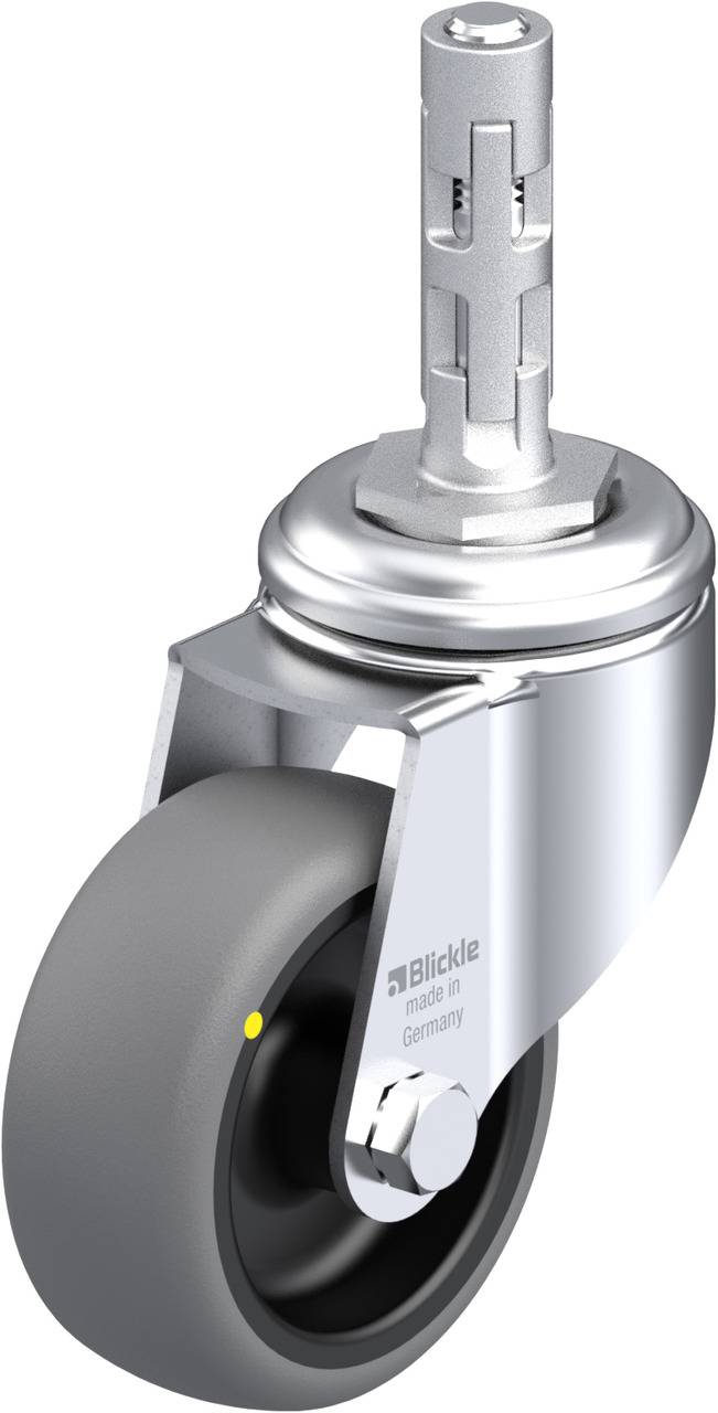 Blickle 677005 LKRA-TPA 80G-11-ELS-E11 Kółko skrętne Średnica koła: 80 mm Maksymalne obciążenie: 65 kg 1 szt. - obrazek 1