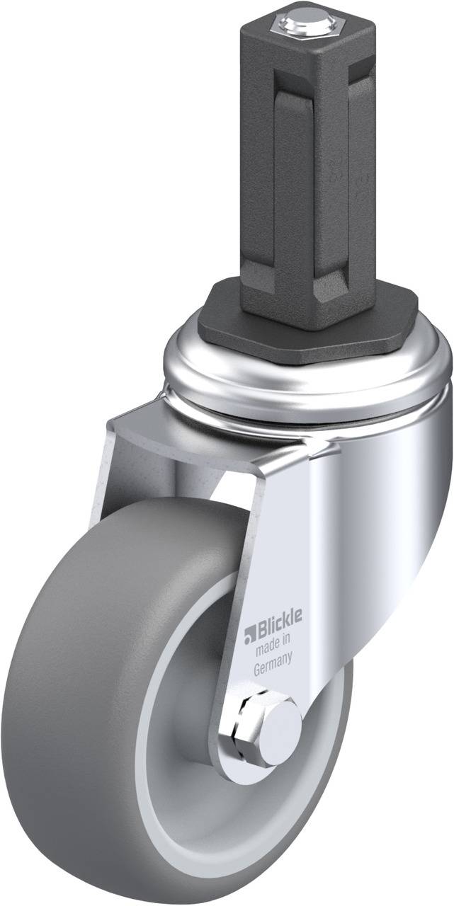Blickle 847841 LKRA-TPA 80G-11-EV13 Kółko skrętne Średnica koła: 80 mm Maksymalne obciążenie: 100 kg 1 szt. - obrazek 1
