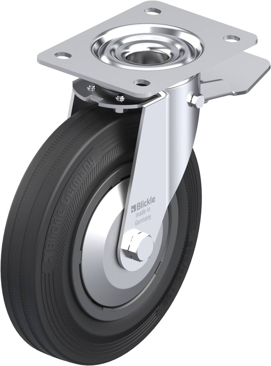 Blickle 749746 LE-VPP 200R-ST-FA Kółko skrętne z hamulcem Średnica koła: 200 mm Maksymalne obciążenie: 205 kg 1 szt. - obrazek 1