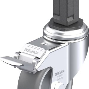 Blickle 847833 LKRA-TPA 80G-11-FI-EV14 Kółko skrętne z hamulcem Średnica koła: 80 mm Maksymalne obciążenie: 100 kg 1 szt Blickle 847833 LKRA-TPA 80G-11-FI-EV14 Kółko skrętne z hamulcem Średnica koła: 80 mm Maksymalne obciążenie: 100 kg 1 szt