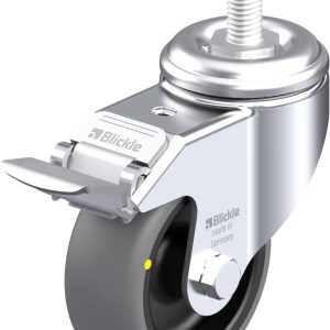 Blickle 744556 LKRA-TPA 80G-FI-ELS-GS12 Kółko skrętne z hamulcem Średnica koła: 80 mm Maksymalne obciążenie: 65 kg 1 szt Blickle 744556 LKRA-TPA 80G-FI-ELS-GS12 Kółko skrętne z hamulcem Średnica koła: 80 mm Maksymalne obciążenie: 65 kg 1 szt