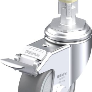 Blickle 737115 LKRA-TPA 80KF-11-FI-E13 Kółko skrętne z hamulcem Średnica koła: 80 mm Maksymalne obciążenie: 100 kg 1 szt Blickle 737115 LKRA-TPA 80KF-11-FI-E13 Kółko skrętne z hamulcem Średnica koła: 80 mm Maksymalne obciążenie: 100 kg 1 szt