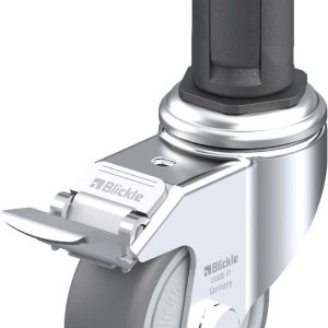Blickle 847847 LKRA-TPA 80KF-11-FI-ER15 Kółko skrętne z hamulcem Średnica koła: 80 mm Maksymalne obciążenie: 100 kg 1 sz Blickle 847847 LKRA-TPA 80KF-11-FI-ER15 Kółko skrętne z hamulcem Średnica koła: 80 mm Maksymalne obciążenie: 100 kg 1 sz