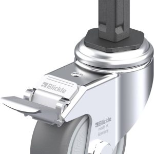 Blickle 847848 LKRA-TPA 80KF-11-FI-EV12 Kółko skrętne z hamulcem Średnica koła: 80 mm Maksymalne obciążenie: 100 kg 1 sz Blickle 847848 LKRA-TPA 80KF-11-FI-EV12 Kółko skrętne z hamulcem Średnica koła: 80 mm Maksymalne obciążenie: 100 kg 1 sz