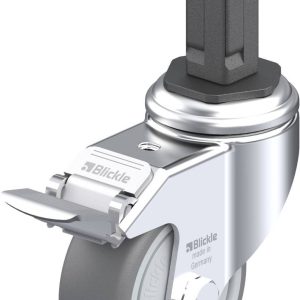 Blickle 847849 LKRA-TPA 80KF-11-FI-EV13 Kółko skrętne z hamulcem Średnica koła: 80 mm Maksymalne obciążenie: 100 kg 1 sz Blickle 847849 LKRA-TPA 80KF-11-FI-EV13 Kółko skrętne z hamulcem Średnica koła: 80 mm Maksymalne obciążenie: 100 kg 1 sz