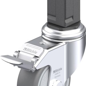 Blickle 847851 LKRA-TPA 80KF-11-FI-EV17 Kółko skrętne z hamulcem Średnica koła: 80 mm Maksymalne obciążenie: 100 kg 1 sz Blickle 847851 LKRA-TPA 80KF-11-FI-EV17 Kółko skrętne z hamulcem Średnica koła: 80 mm Maksymalne obciążenie: 100 kg 1 sz