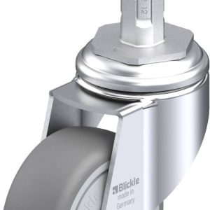 Blickle 738007 LKRA-TPA 80KF-11-E12 Kółko skrętne Średnica koła: 80 mm Maksymalne obciążenie: 100 kg 1 szt. Blickle 738007 LKRA-TPA 80KF-11-E12 Kółko skrętne Średnica koła: 80 mm Maksymalne obciążenie: 100 kg 1 szt.