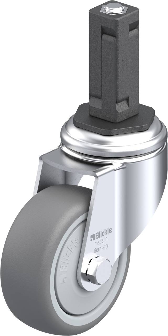 Blickle 847856 LKRA-TPA 80KF-11-EV13 Kółko skrętne Średnica koła: 80 mm Maksymalne obciążenie: 100 kg 1 szt. - obrazek 1