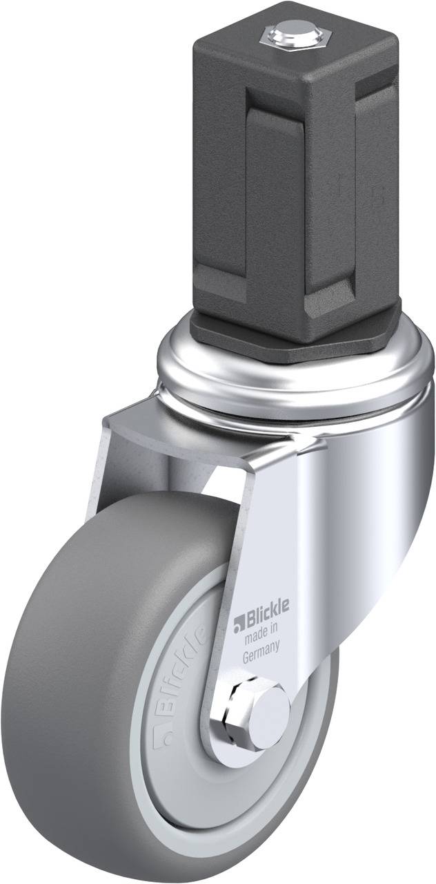 Blickle 847858 LKRA-TPA 80KF-11-EV17 Kółko skrętne Średnica koła: 80 mm Maksymalne obciążenie: 100 kg 1 szt. - obrazek 1