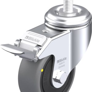 Blickle 713248 LKRA-TPA 80KF-FI-ELS-GS12 Kółko skrętne z hamulcem Średnica koła: 80 mm Maksymalne obciążenie: 65 kg 1 sz Blickle 713248 LKRA-TPA 80KF-FI-ELS-GS12 Kółko skrętne z hamulcem Średnica koła: 80 mm Maksymalne obciążenie: 65 kg 1 sz