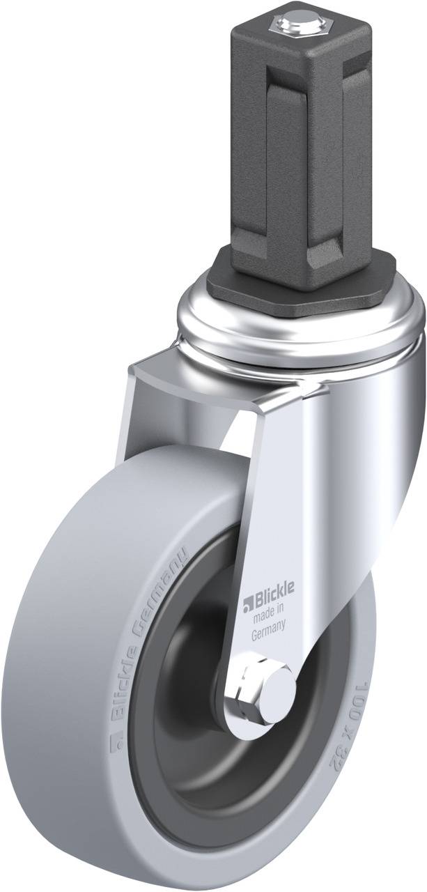 Blickle 848208 LKRA-VPA 101G-11-EV14 Kółko skrętne Średnica koła: 100 mm Maksymalne obciążenie: 110 kg 1 szt. - obrazek 1