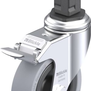 Blickle 848190 LKRA-VPA 101G-11-FI-EV14 Kółko skrętne z hamulcem Średnica koła: 100 mm Maksymalne obciążenie: 110 kg 1 s Blickle 848190 LKRA-VPA 101G-11-FI-EV14 Kółko skrętne z hamulcem Średnica koła: 100 mm Maksymalne obciążenie: 110 kg 1 s
