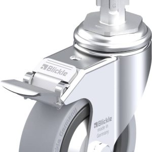 Blickle 335901 LKRA-VPA 101G-11-FI-FA-E13 Kółko skrętne z hamulcem Średnica koła: 100 mm Maksymalne obciążenie: 110 kg 1 Blickle 335901 LKRA-VPA 101G-11-FI-FA-E13 Kółko skrętne z hamulcem Średnica koła: 100 mm Maksymalne obciążenie: 110 kg 1