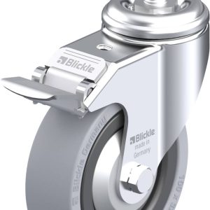 Blickle 473421 LKRA-VPA 101G-FI-FA-GS12 Kółko skrętne z hamulcem Średnica koła: 100 mm Maksymalne obciążenie: 110 kg 1 s Blickle 473421 LKRA-VPA 101G-FI-FA-GS12 Kółko skrętne z hamulcem Średnica koła: 100 mm Maksymalne obciążenie: 110 kg 1 s