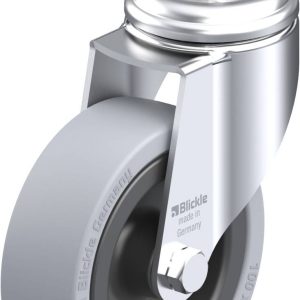 Blickle 281782 LKRA-VPA 101G-GS12 Kółko skrętne Średnica koła: 100 mm Maksymalne obciążenie: 110 kg 1 szt. Blickle 281782 LKRA-VPA 101G-GS12 Kółko skrętne Średnica koła: 100 mm Maksymalne obciążenie: 110 kg 1 szt.