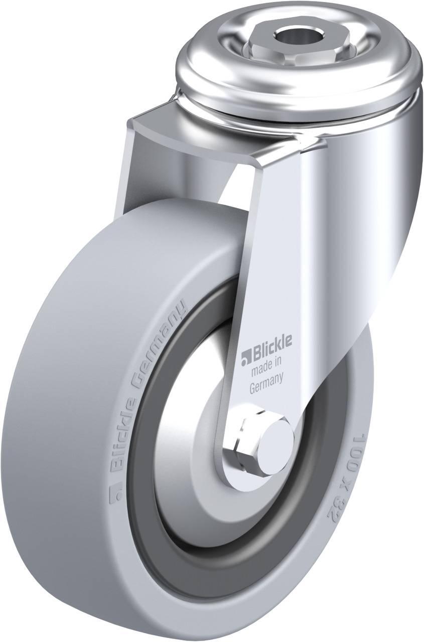 Blickle 225839 LKRA-VPA 101K-11-FA Kółko skrętne Średnica koła: 100 mm Maksymalne obciążenie: 110 kg 1 szt. - obrazek 1