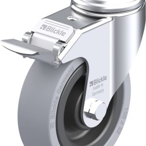 Blickle 576033 LKRA-VPA 101K-11-FI Kółko skrętne z hamulcem Średnica koła: 100 mm Maksymalne obciążenie: 110 kg 1 szt. Blickle 576033 LKRA-VPA 101K-11-FI Kółko skrętne z hamulcem Średnica koła: 100 mm Maksymalne obciążenie: 110 kg 1 szt.