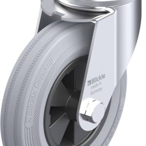 Blickle 712414 LER-VPP 160G-SG Kółko skrętne Średnica koła: 160 mm Maksymalne obciążenie: 135 kg 1 szt. Blickle 712414 LER-VPP 160G-SG Kółko skrętne Średnica koła: 160 mm Maksymalne obciążenie: 135 kg 1 szt.