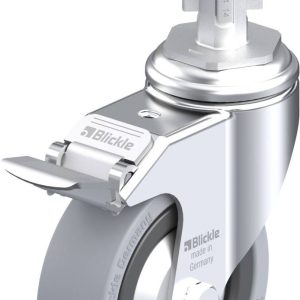 Blickle 373639 LKRA-VPA 101K-11-FI-FA-E14 Kółko skrętne z hamulcem Średnica koła: 100 mm Maksymalne obciążenie: 110 kg 1 Blickle 373639 LKRA-VPA 101K-11-FI-FA-E14 Kółko skrętne z hamulcem Średnica koła: 100 mm Maksymalne obciążenie: 110 kg 1