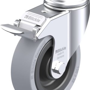 Blickle 224642 LKRA-VPA 101K-FI Kółko skrętne z hamulcem Średnica koła: 100 mm Maksymalne obciążenie: 110 kg 1 szt. Blickle 224642 LKRA-VPA 101K-FI Kółko skrętne z hamulcem Średnica koła: 100 mm Maksymalne obciążenie: 110 kg 1 szt.