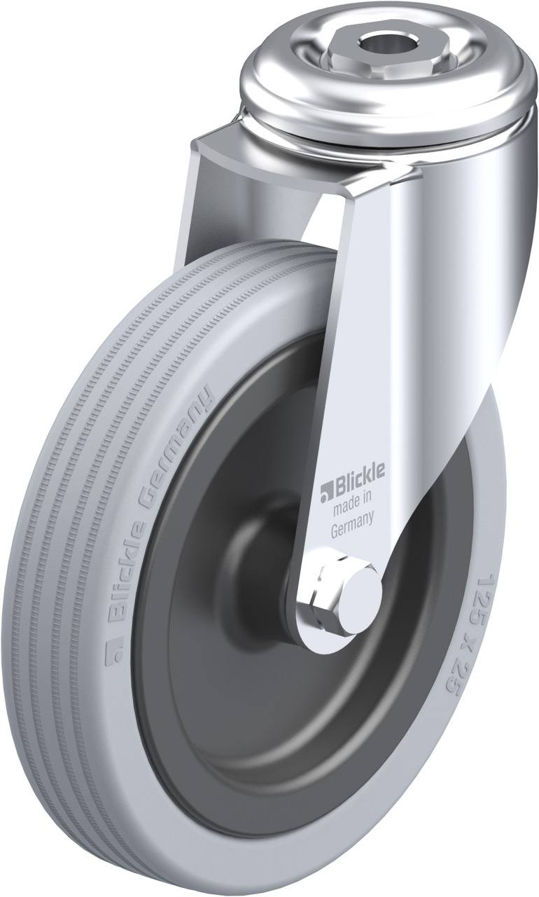 Blickle 576058 LKRA-VPA 125G-11 Kółko skrętne Średnica koła: 125 mm Maksymalne obciążenie: 100 kg 1 szt. - obrazek 1