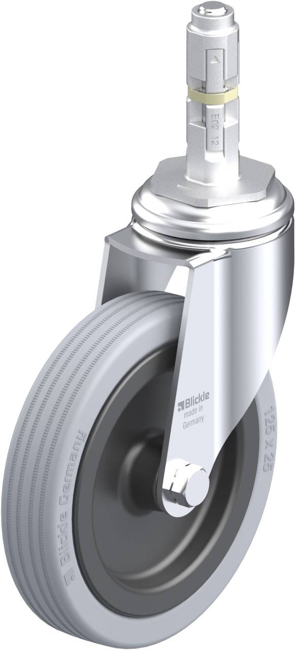 Blickle 226472 LKRA-VPA 125G-11-E12 Kółko skrętne Średnica koła: 125 mm Maksymalne obciążenie: 100 kg 1 szt. - obrazek 1