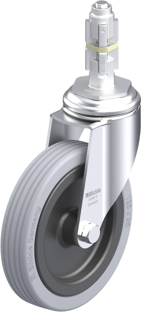 Blickle 226795 LKRA-VPA 125G-11-E13 Kółko skrętne Średnica koła: 125 mm Maksymalne obciążenie: 100 kg 1 szt. - obrazek 1