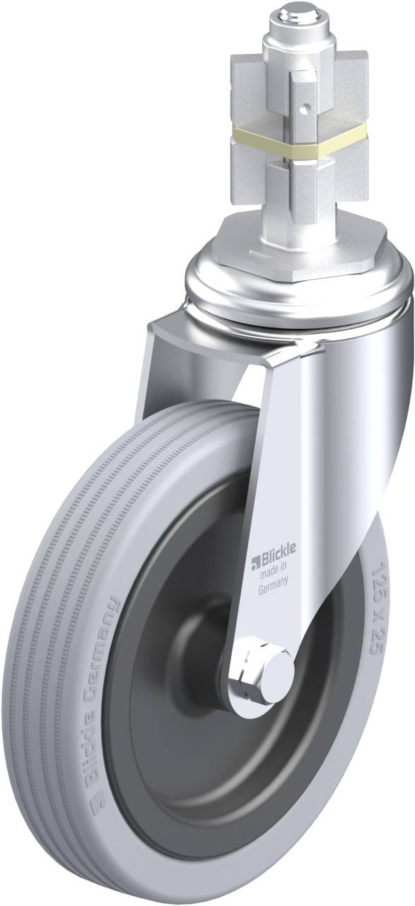 Blickle 651752 LKRA-VPA 125G-11-E15 Kółko skrętne Średnica koła: 125 mm Maksymalne obciążenie: 100 kg 1 szt. - obrazek 1