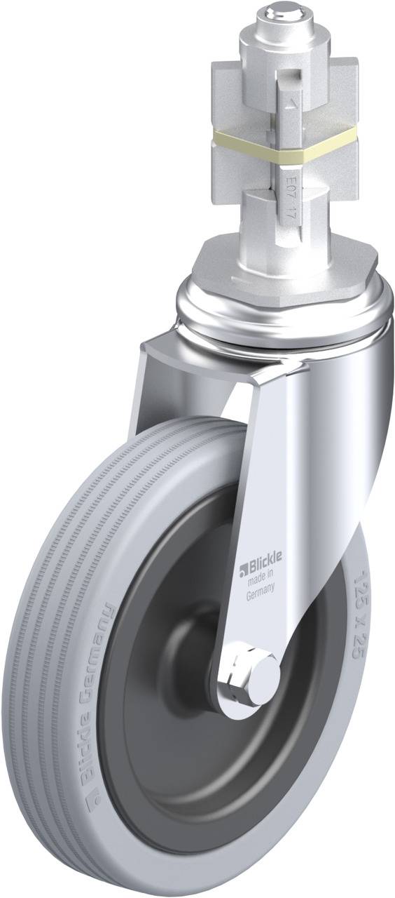 Blickle 738457 LKRA-VPA 125G-11-E17 Kółko skrętne Średnica koła: 125 mm Maksymalne obciążenie: 100 kg 1 szt. - obrazek 1