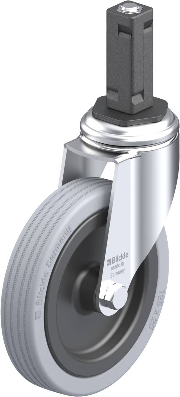 Blickle 848277 LKRA-VPA 125G-11-EV13 Kółko skrętne Średnica koła: 125 mm Maksymalne obciążenie: 100 kg 1 szt. - obrazek 1