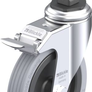 Blickle 848259 LKRA-VPA 125G-11-FI-EV13 Kółko skrętne z hamulcem Średnica koła: 125 mm Maksymalne obciążenie: 100 kg 1 s Blickle 848259 LKRA-VPA 125G-11-FI-EV13 Kółko skrętne z hamulcem Średnica koła: 125 mm Maksymalne obciążenie: 100 kg 1 s