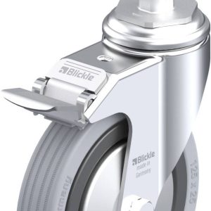 Blickle 351999 LKRA-VPA 125G-11-FI-FA-E13 Kółko skrętne z hamulcem Średnica koła: 125 mm Maksymalne obciążenie: 100 kg 1 Blickle 351999 LKRA-VPA 125G-11-FI-FA-E13 Kółko skrętne z hamulcem Średnica koła: 125 mm Maksymalne obciążenie: 100 kg 1