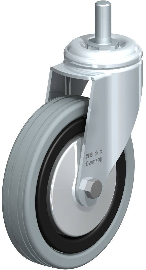 Blickle 351726 LKRA-VPA 125G-FA-GS12 Kółko skrętne Średnica koła: 125 mm Maksymalne obciążenie: 100 kg 1 szt. - obrazek 1