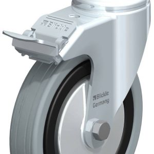 Blickle 351734 LKRA-VPA 125G-FI-FA-GS12 Kółko skrętne z hamulcem Średnica koła: 125 mm Maksymalne obciążenie: 100 kg 1 s Blickle 351734 LKRA-VPA 125G-FI-FA-GS12 Kółko skrętne z hamulcem Średnica koła: 125 mm Maksymalne obciążenie: 100 kg 1 s