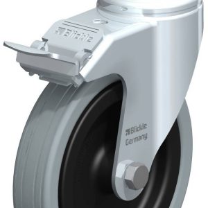 Blickle 343640 LKRA-VPA 125G-FI-GS12 Kółko skrętne z hamulcem Średnica koła: 125 mm Maksymalne obciążenie: 100 kg 1 szt. Blickle 343640 LKRA-VPA 125G-FI-GS12 Kółko skrętne z hamulcem Średnica koła: 125 mm Maksymalne obciążenie: 100 kg 1 szt.