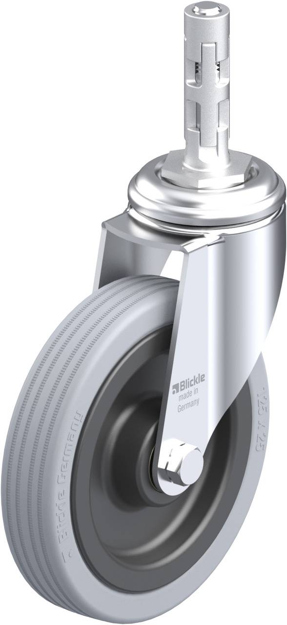 Blickle 340554 LKRA-VPA 125K-11-E11 Kółko skrętne Średnica koła: 125 mm Maksymalne obciążenie: 100 kg 1 szt. - obrazek 1