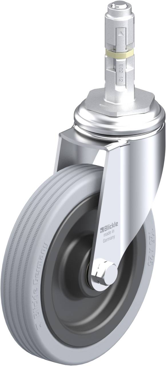 Blickle 287037 LKRA-VPA 125K-11-E12 Kółko skrętne Średnica koła: 125 mm Maksymalne obciążenie: 100 kg 1 szt. - obrazek 1
