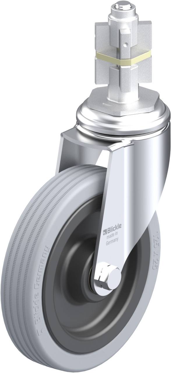 Blickle 313981 LKRA-VPA 125K-11-E15 Kółko skrętne Średnica koła: 125 mm Maksymalne obciążenie: 100 kg 1 szt. - obrazek 1