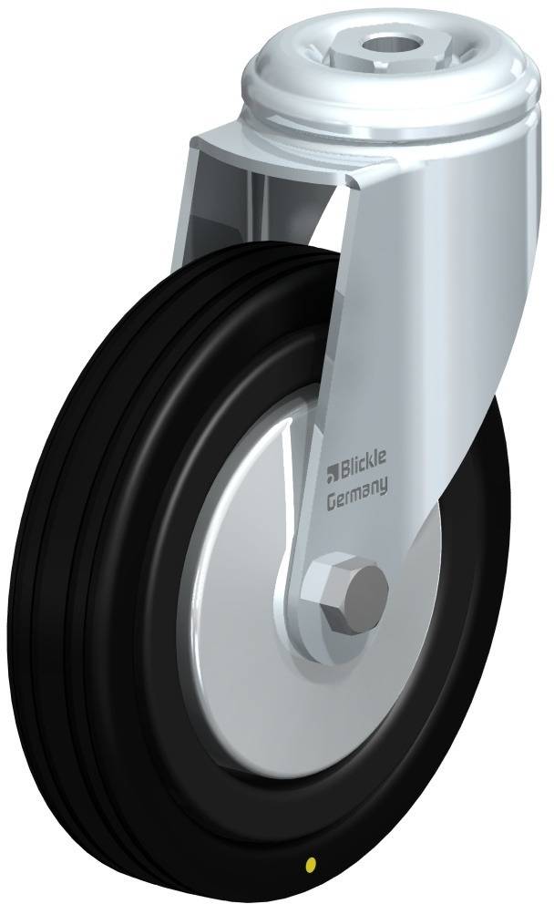 Blickle 750804 LKRA-VPA 125K-11-EL-FA Kółko skrętne Średnica koła: 125 mm Maksymalne obciążenie: 75 kg 1 szt. - obrazek 1