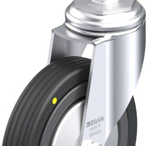 Blickle 627158 LKRA-VPA 125K-11-EL-FA-E14 Kółko skrętne Średnica koła: 125 mm Maksymalne obciążenie: 75 kg 1 szt. Blickle 627158 LKRA-VPA 125K-11-EL-FA-E14 Kółko skrętne Średnica koła: 125 mm Maksymalne obciążenie: 75 kg 1 szt.