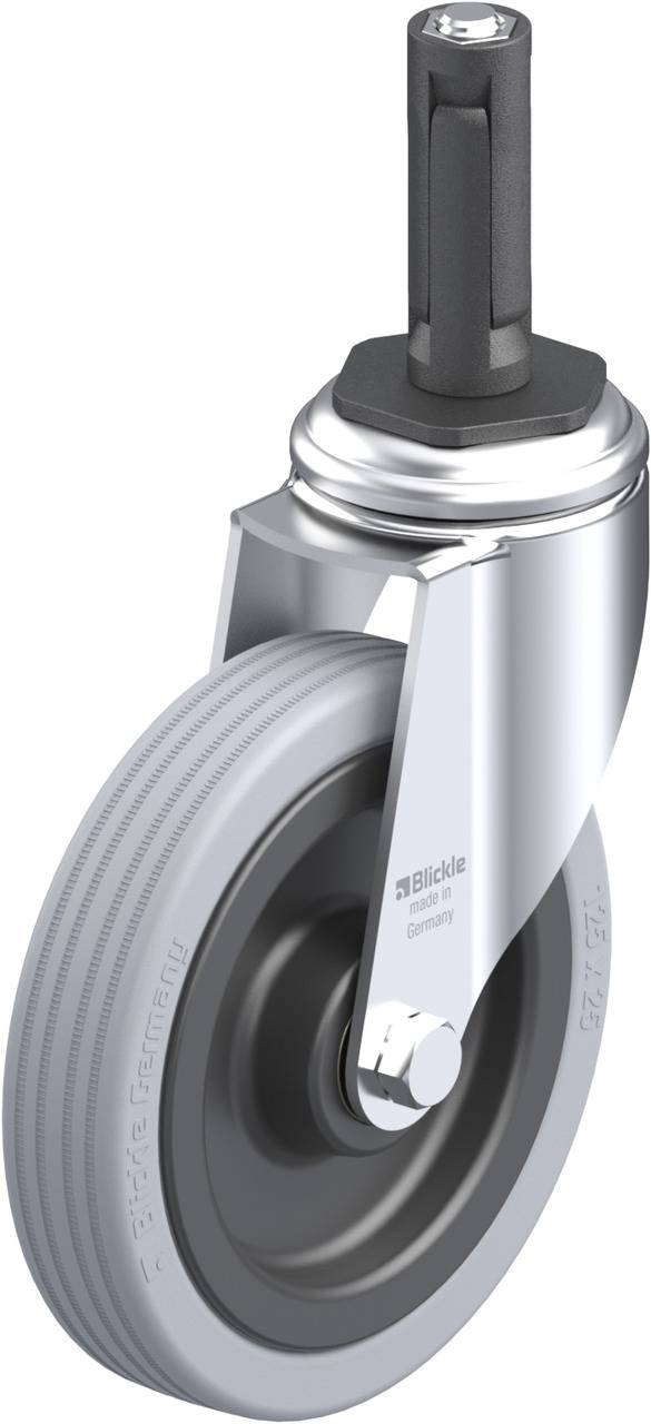 Blickle 848308 LKRA-VPA 125K-11-ER12 Kółko skrętne Średnica koła: 125 mm Maksymalne obciążenie: 100 kg 1 szt. - obrazek 1