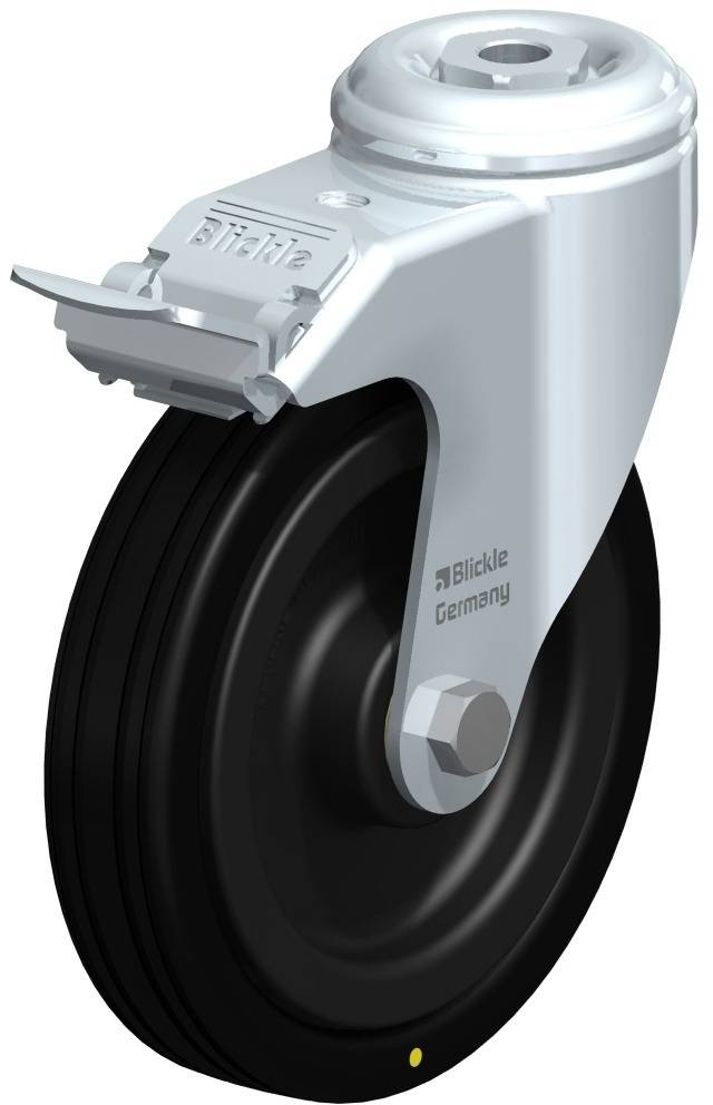 Blickle 661835 LKRA-VPA 125K-11-FI-EL Kółko skrętne z hamulcem Średnica koła: 125 mm Maksymalne obciążenie: 75 kg 1 szt. - obrazek 1