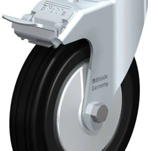 Blickle 358465 LKRA-VPA 125K-11-FI-EL-FA Kółko skrętne z hamulcem Średnica koła: 125 mm Maksymalne obciążenie: 75 kg 1 s Blickle 358465 LKRA-VPA 125K-11-FI-EL-FA Kółko skrętne z hamulcem Średnica koła: 125 mm Maksymalne obciążenie: 75 kg 1 s