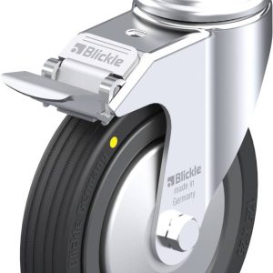 Blickle 586362 LKRA-VPA 125K-FI-EL-FA-GS12 Kółko skrętne z hamulcem Średnica koła: 125 mm Maksymalne obciążenie: 75 kg 1 Blickle 586362 LKRA-VPA 125K-FI-EL-FA-GS12 Kółko skrętne z hamulcem Średnica koła: 125 mm Maksymalne obciążenie: 75 kg 1