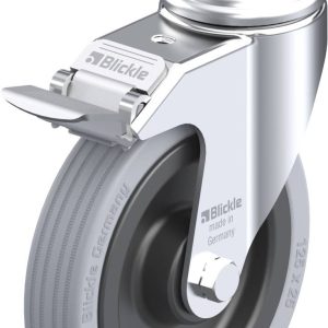 Blickle 304287 LKRA-VPA 125K-FI-GS12 Kółko skrętne z hamulcem Średnica koła: 125 mm Maksymalne obciążenie: 100 kg 1 szt. Blickle 304287 LKRA-VPA 125K-FI-GS12 Kółko skrętne z hamulcem Średnica koła: 125 mm Maksymalne obciążenie: 100 kg 1 szt.