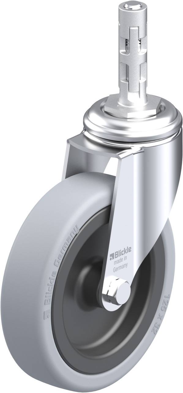 Blickle 350272 LKRA-VPA 126G-11-E11 Kółko skrętne Średnica koła: 125 mm Maksymalne obciążenie: 120 kg 1 szt. - obrazek 1