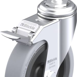 Blickle 350280 LKRA-VPA 126G-11-FI-E11 Kółko skrętne z hamulcem Średnica koła: 125 mm Maksymalne obciążenie: 120 kg 1 sz Blickle 350280 LKRA-VPA 126G-11-FI-E11 Kółko skrętne z hamulcem Średnica koła: 125 mm Maksymalne obciążenie: 120 kg 1 sz