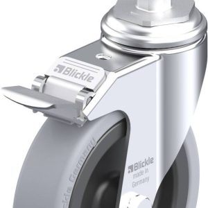 Blickle 225953 LKRA-VPA 126G-11-FI-E12 Kółko skrętne z hamulcem Średnica koła: 125 mm Maksymalne obciążenie: 120 kg 1 sz Blickle 225953 LKRA-VPA 126G-11-FI-E12 Kółko skrętne z hamulcem Średnica koła: 125 mm Maksymalne obciążenie: 120 kg 1 sz